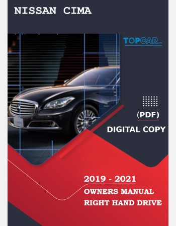 nissan cima 2019 2020& 2021 owners manual in english